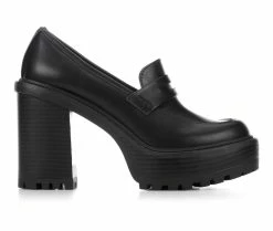 Women's Y-Not Copper Platform Loafers