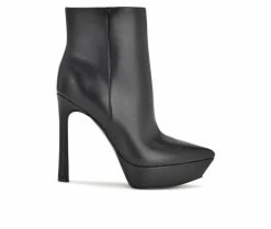 Women's Nine West Loraa Heeled Platform Booties
