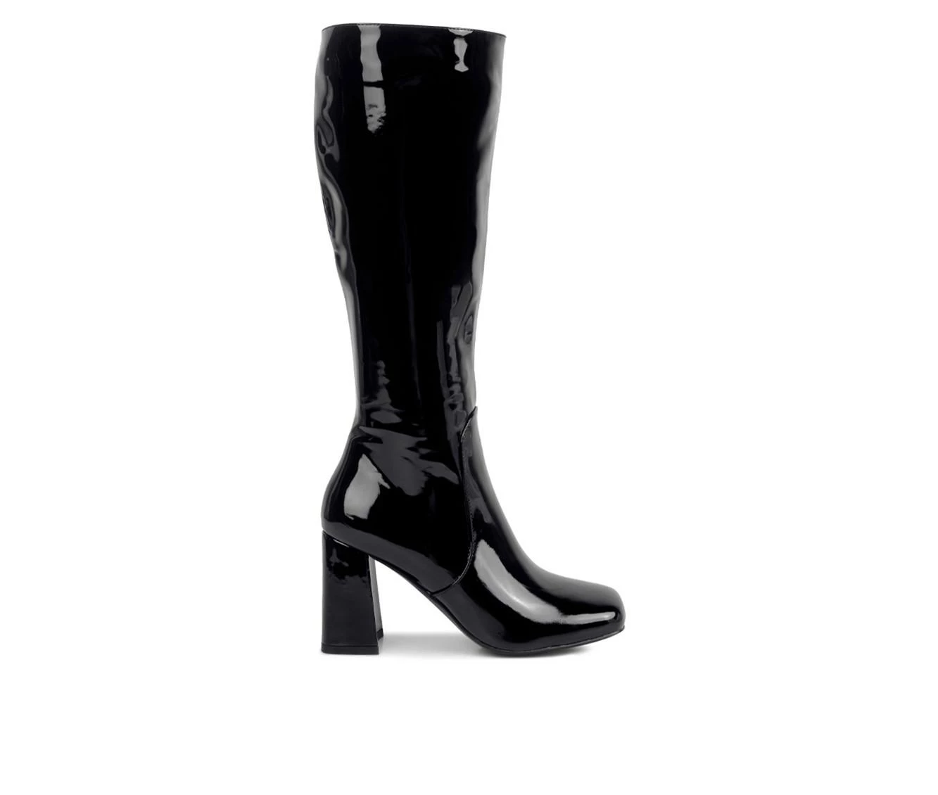 Women's London Rag Hypnotize Knee High Heeled Boots - Image 2