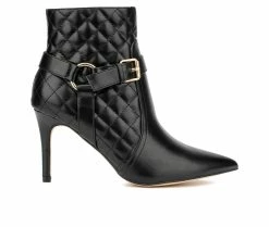 Women's New York And Company Magdalena Heeled Booties