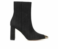Women's New York And Company Kyla Heeled Booties