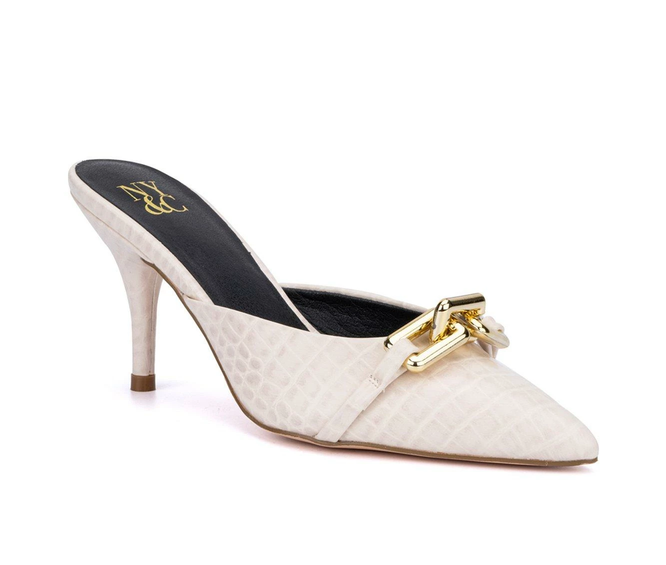 Women's New York And Company Kyra Mule Pumps - Image 3