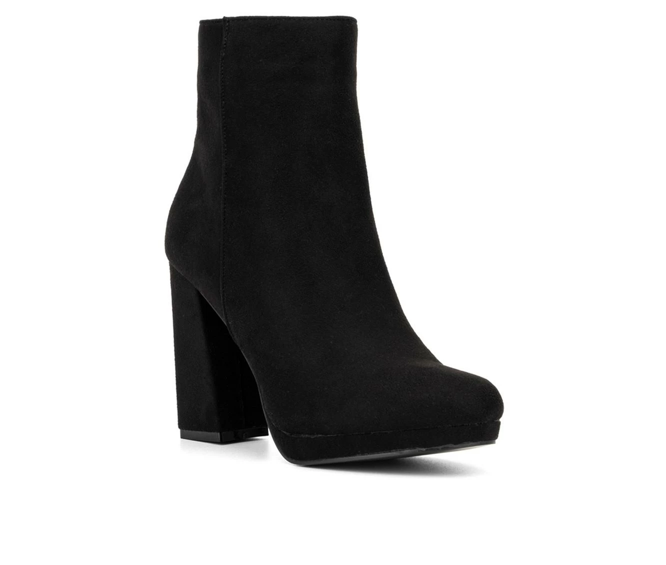 Women's New York And Company Fran Heeled Booties - Image 3