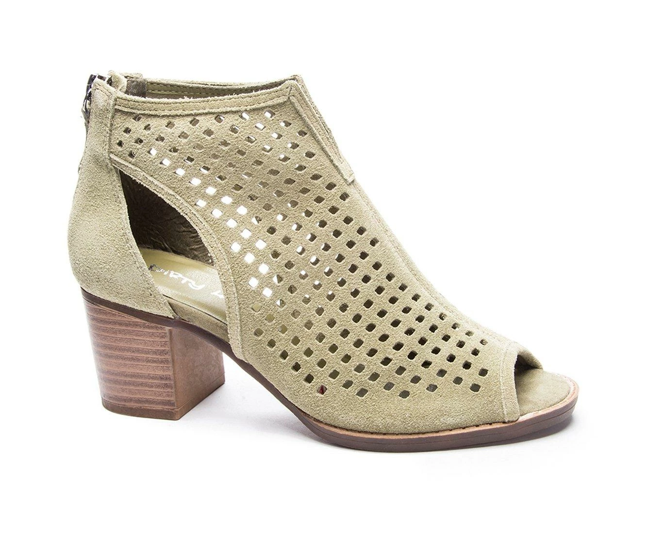 Women's Dirty Laundry Tessa Peep Toe Booties - Image 3