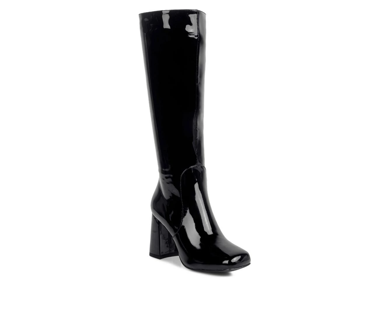 Women's London Rag Hypnotize Knee High Heeled Boots - Image 3