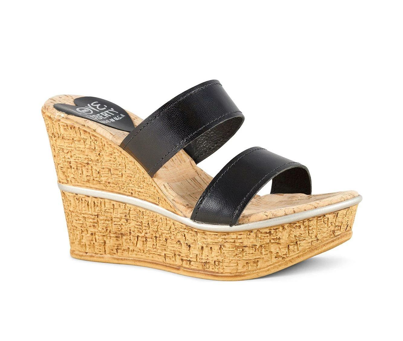 Women's Love And Liberty Brooklyn Platform Wedge Sandals - Image 3