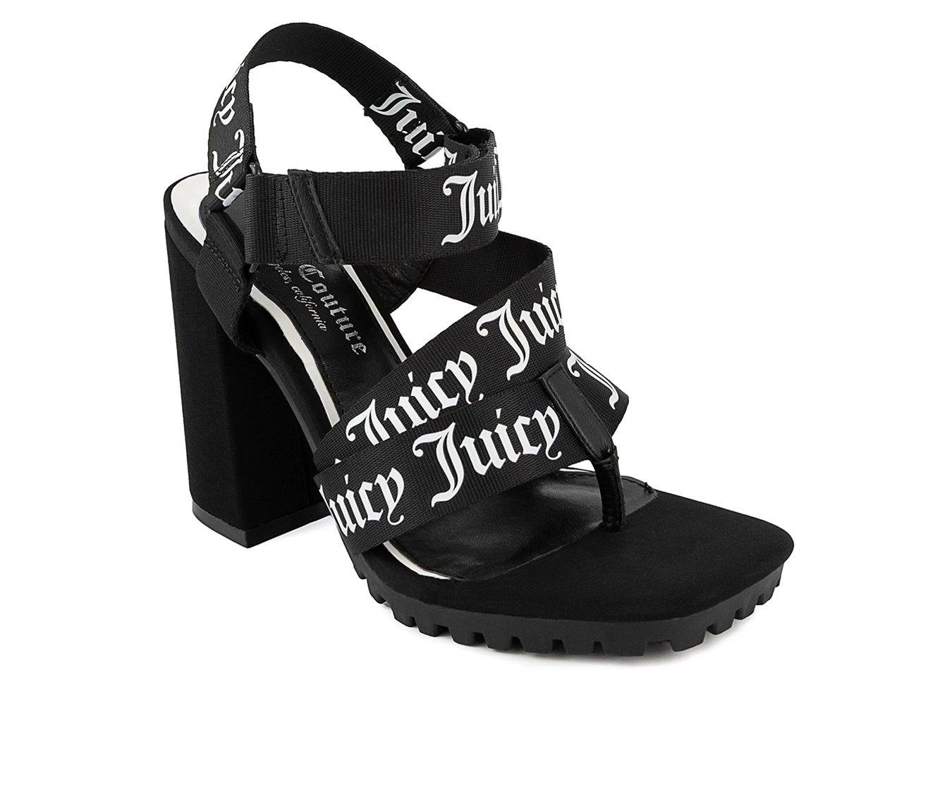 Women's Juicy Georgette Block Heel Dress Sandals - Image 3