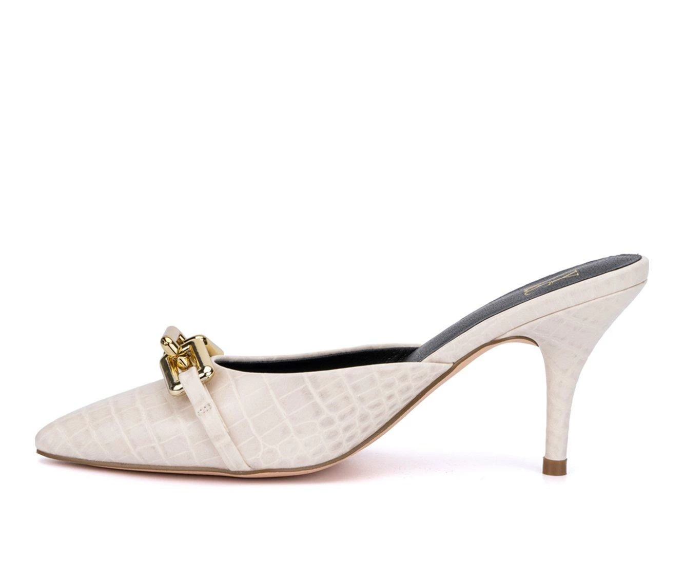 Women's New York And Company Kyra Mule Pumps - Image 4