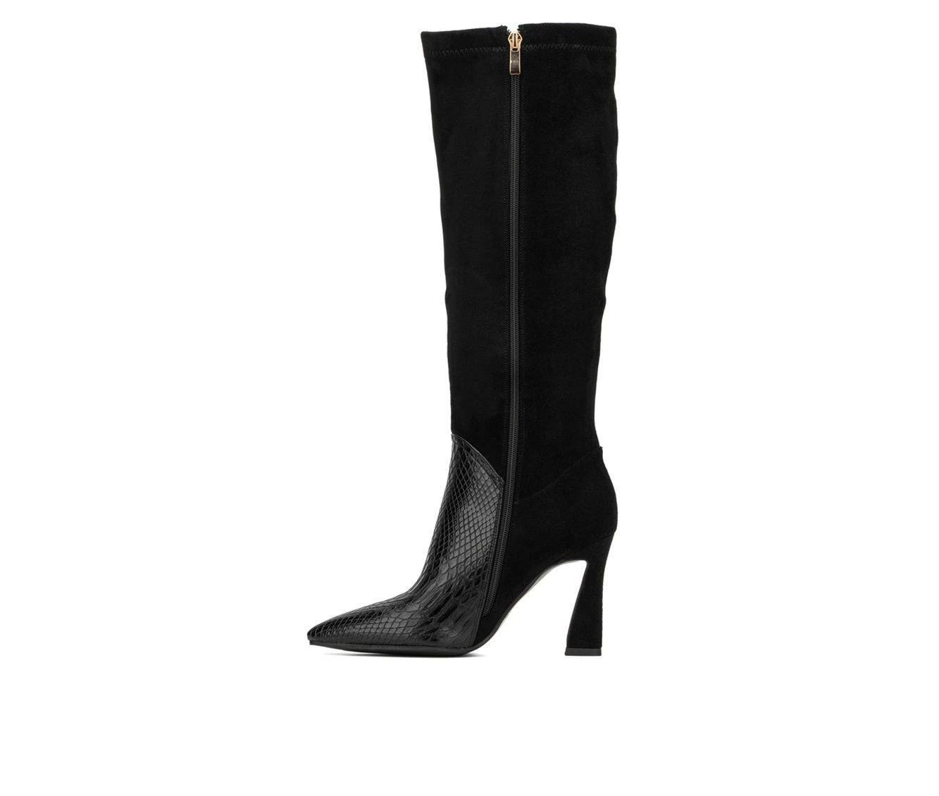 Women's Torgeis Mia Knee High Heeled Boots - Image 4