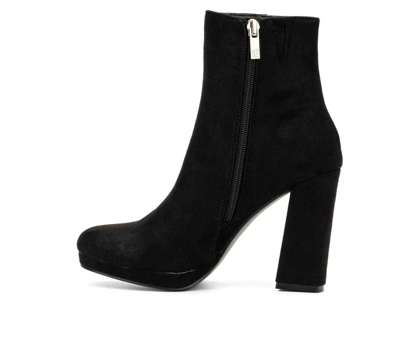 Women's New York And Company Fran Heeled Booties - Image 4