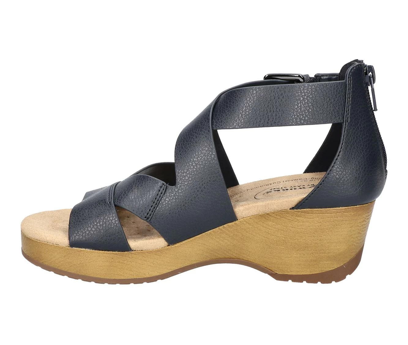 Women's Easy Works By Easy Street Roza Slip Resistant Heeled Sandals - Image 4