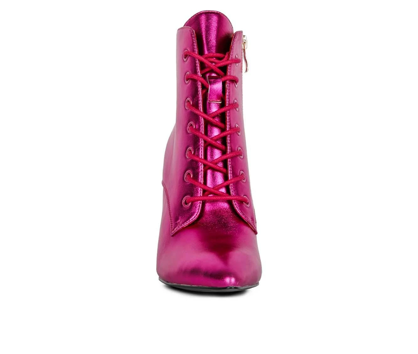 Women's Rag & Co Piet Stiletto Lace Up Booties - Image 5